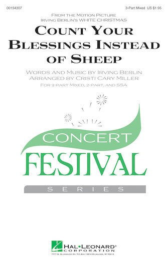 Count Your Blessings Instead Of Sheep (arr. Cristi Cary Miller) Sheet Music Preview