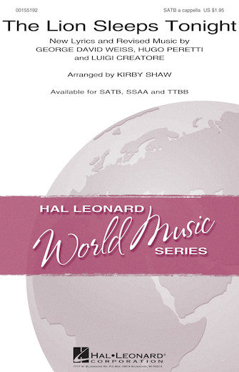 The Lion Sleeps Tonight (arr. Kirby Shaw) Sheet Music Preview