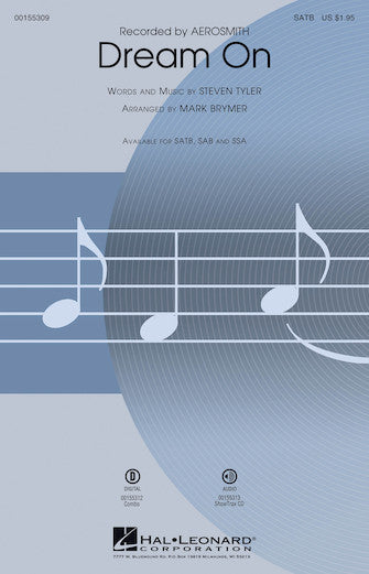 Dream On (arr. Mark Brymer) Sheet Music Preview