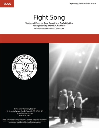Fight Song (arr. Wayne Grimmer) Sheet Music Preview
