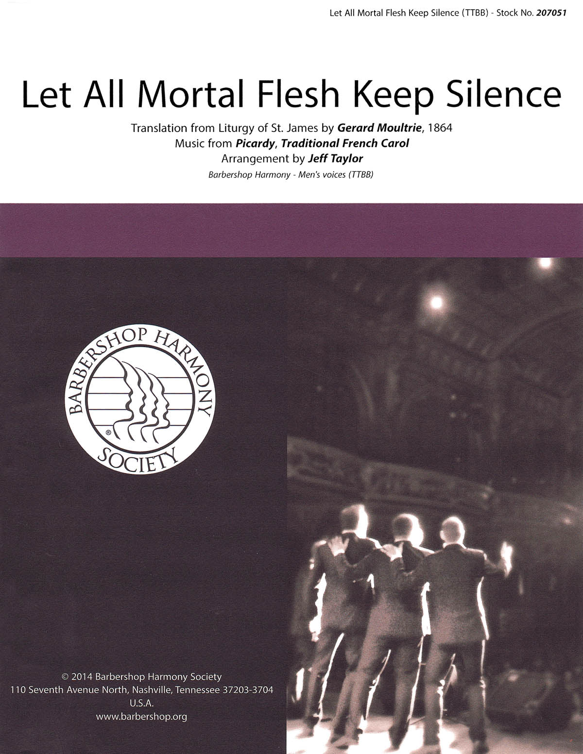 Let All Mortal Flesh Keep Silence (arr. Jeff Taylor) Sheet Music Preview