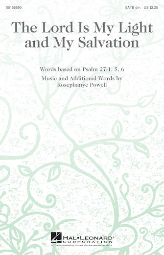 The Lord Is My Light And My Salvation Sheet Music Preview
