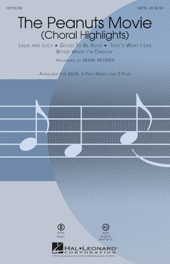 The Peanuts Movie (Choral Highlights) Sheet Music Preview