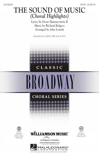 The Sound Of Music (Choral Highlights) (arr. John Leavitt) Sheet Music Preview