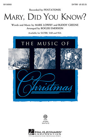 Mary, Did You Know? (arr. Roger Emerson) Sheet Music Preview
