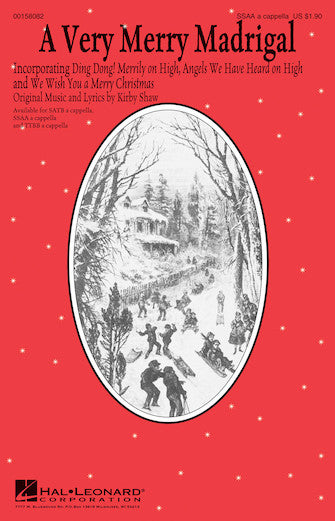 A Very Merry Madrigal Sheet Music Preview