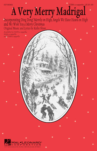 A Very Merry Madrigal Sheet Music Preview