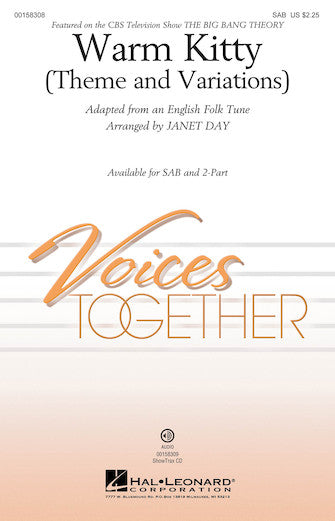 Warm Kitty (arr. Janet Day) Sheet Music Preview