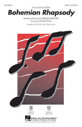 Bohemian Rhapsody (arr. Mark Brymer) Sheet Music Preview