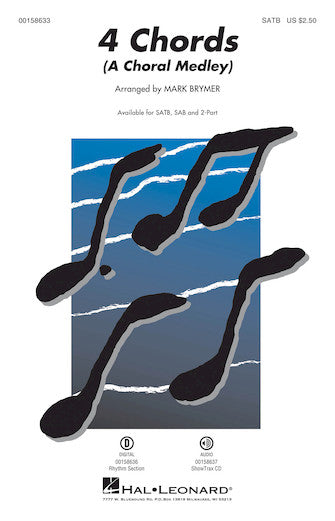 4 Chords (A Choral Medley) Sheet Music Preview