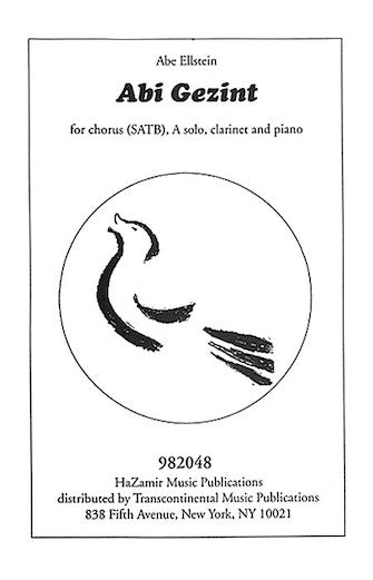 Abi Gezint (arr. Joshua Jacobson) Sheet Music Preview