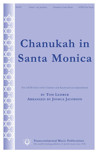 Chanukah in Santa Monica Sheet Music Preview