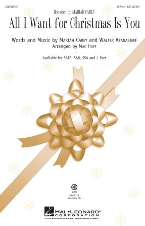All I Want For Christmas Is You (arr. Mac Huff) Sheet Music Preview