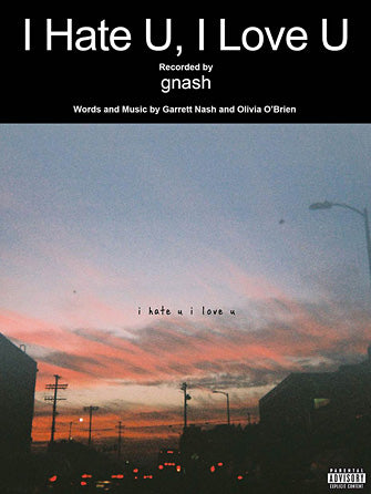 I Hate U, I Love U Sheet Music Preview