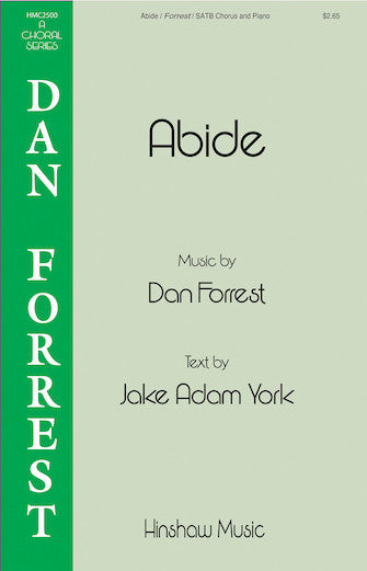 Abide Sheet Music Preview