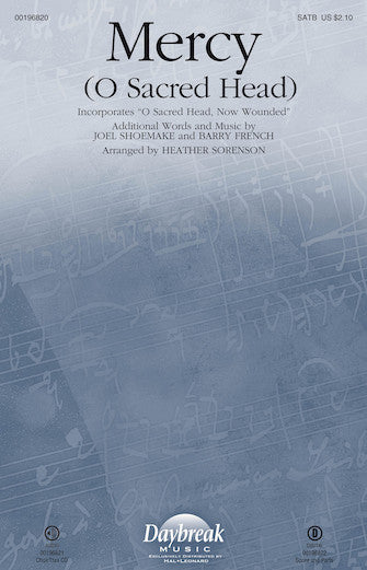 Mercy (O Sacred Head) - Flute Sheet Music Preview