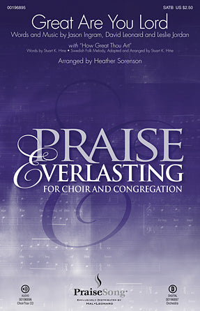 Great Are You Lord Sheet Music Preview