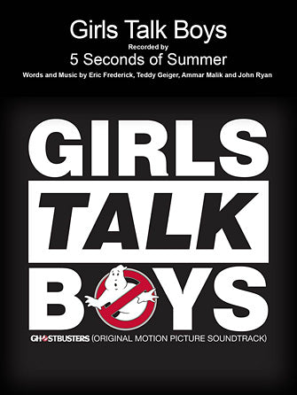 Girls Talk Boys Sheet Music Preview