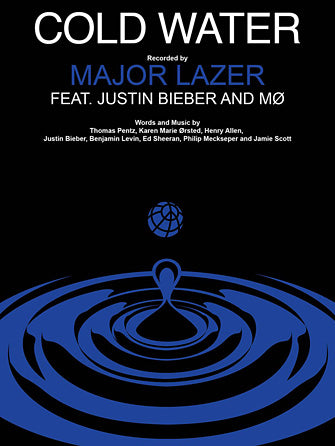 Cold Water (featuring Justin Bieber and MO) Sheet Music Preview