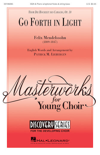 Go Forth In Light! Sheet Music Preview