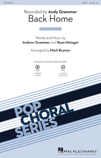 Back Home - Drums Sheet Music Preview