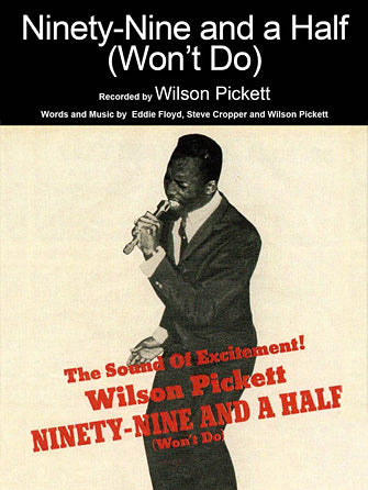 Ninety-Nine And A Half (Won't Do) Sheet Music Preview