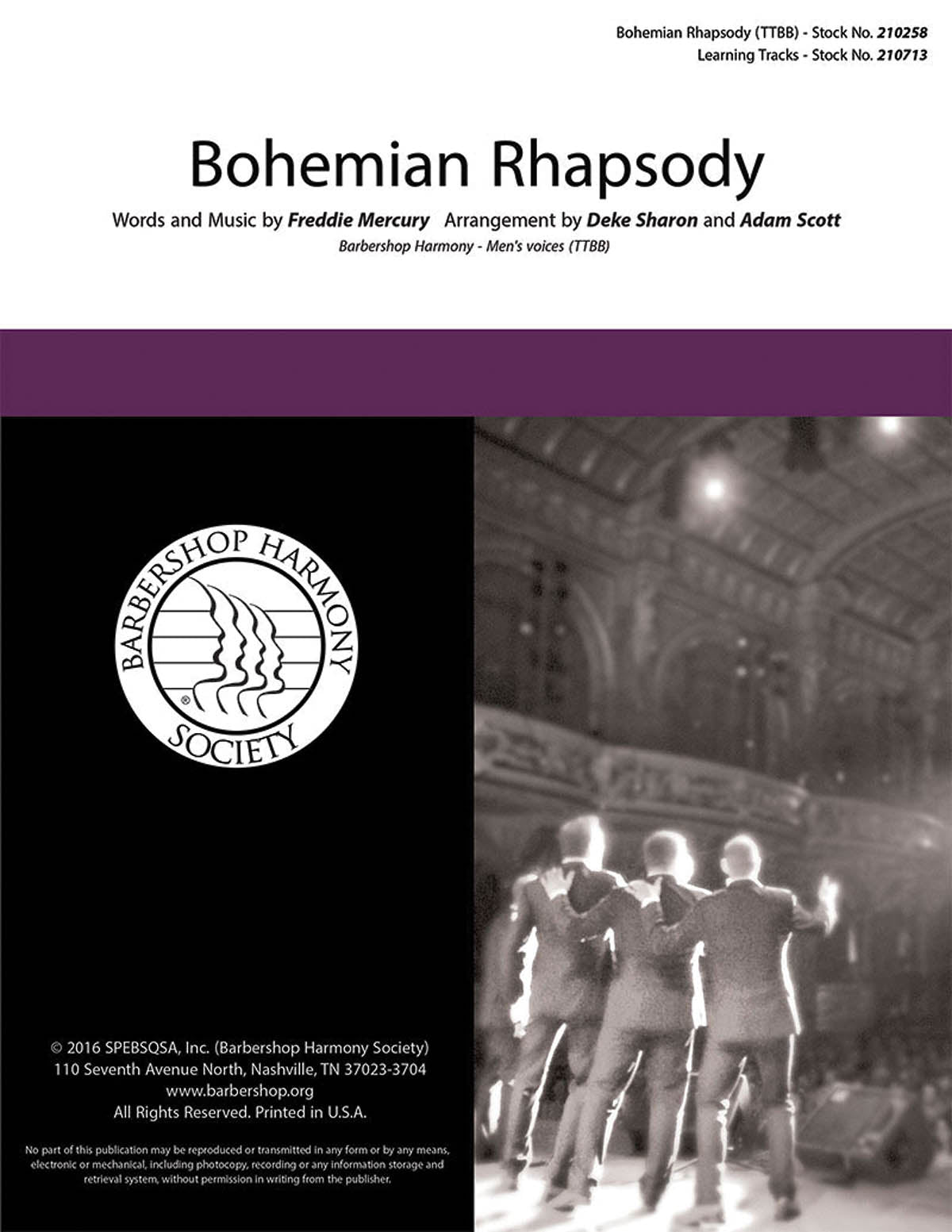 Bohemian Rhapsody (arr. Deke Sharon and Adam Scott) Sheet Music Preview