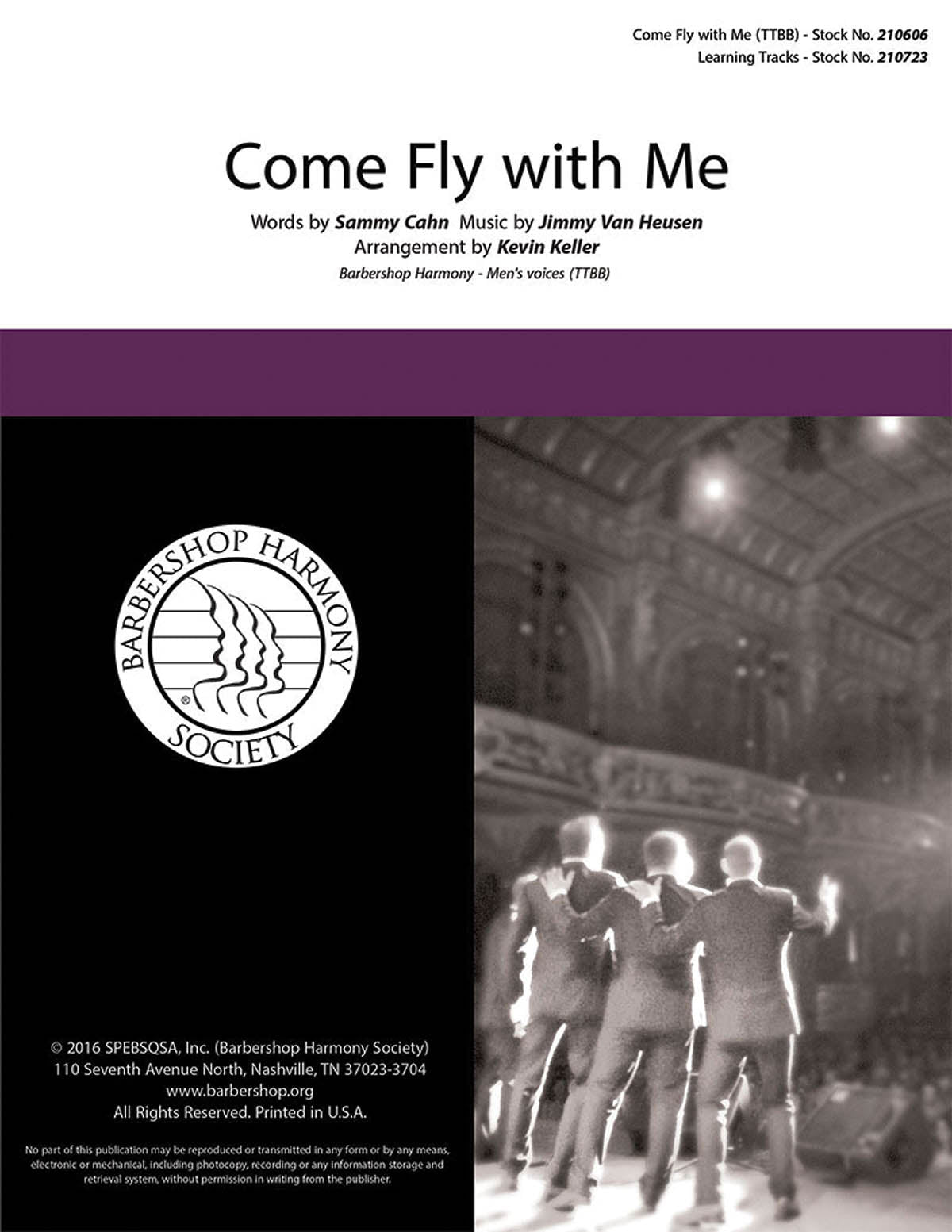 Come Fly with Me (arr. Kevin Keller) Sheet Music Preview