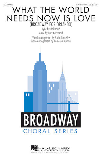 What The World Needs Now Is Love Sheet Music Preview