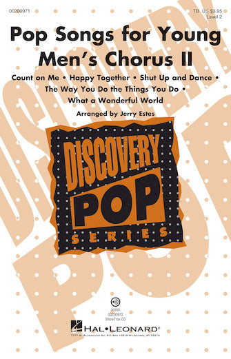Pop Songs for Young Men's Chorus II Sheet Music Preview