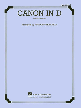 Canon In D Sheet Music Preview