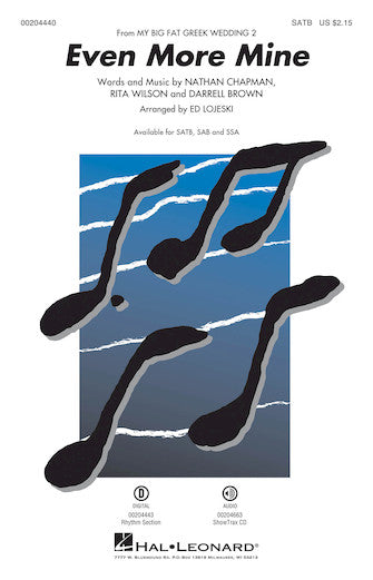 Even More Mine (arr. Ed Lojeski) Sheet Music Preview