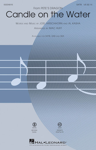 Candle On The Water (from Pete's Dragon) (arr. Mac Huff) Sheet Music Preview