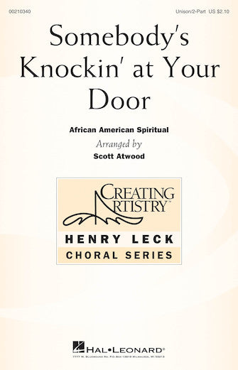 Somebody's Knockin' At Your Door Sheet Music Preview