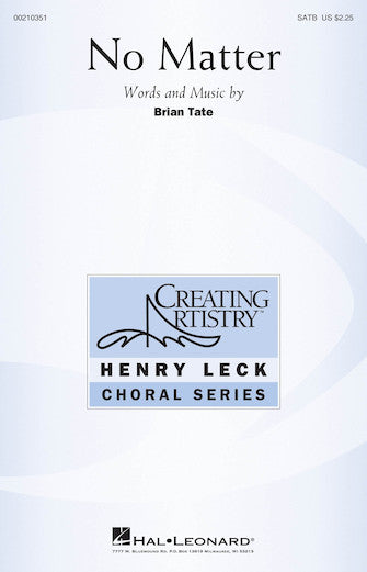 No Matter Sheet Music Preview