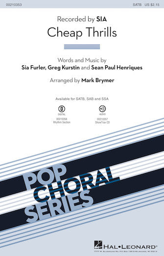 Cheap Thrills (feat. Sean Paul) (Arr. Mark Brymer) Sheet Music Preview