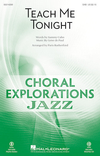 Teach Me Tonight Sheet Music Preview