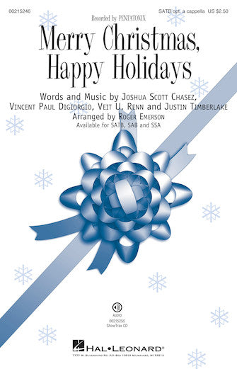Merry Christmas, Happy Holidays (arr. Roger Emerson) Sheet Music Preview