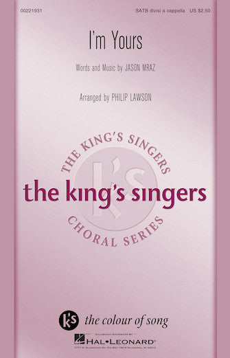 I'm Yours Sheet Music Preview