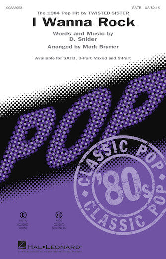 I Wanna Rock - Alto Sax Sheet Music Preview