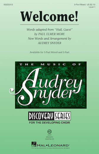 Welcome! Sheet Music Preview