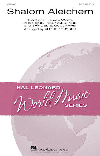 Shalom Aleichem Sheet Music Preview