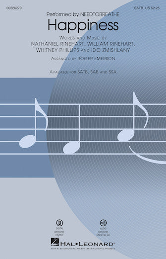 Happiness (arr. Roger Emerson) Sheet Music Preview