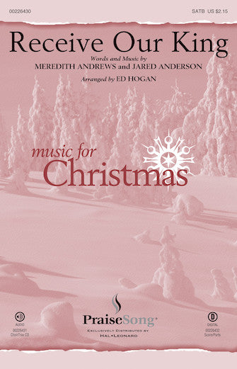 Receive Our King Sheet Music Preview