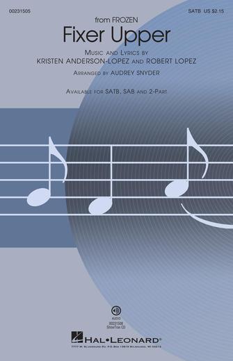 Fixer Upper (from Disney's Frozen) (arr. Audrey Snyder) Sheet Music Preview