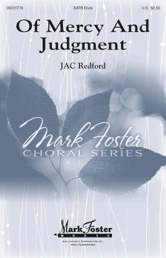 Of Mercy And Judgment Sheet Music Preview