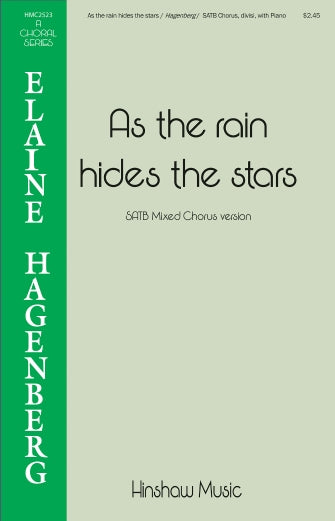 As the Rain Hides the Stars Sheet Music Preview