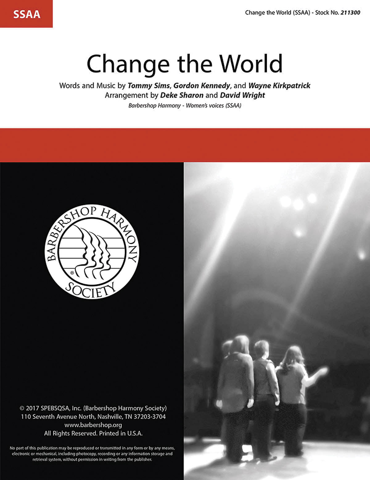 Change The World (arr. Deke Sharon, David Wright) Sheet Music Preview