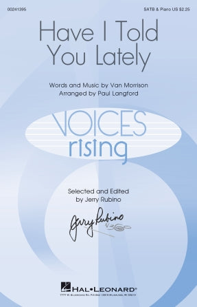 Have I Told You Lately Sheet Music Preview