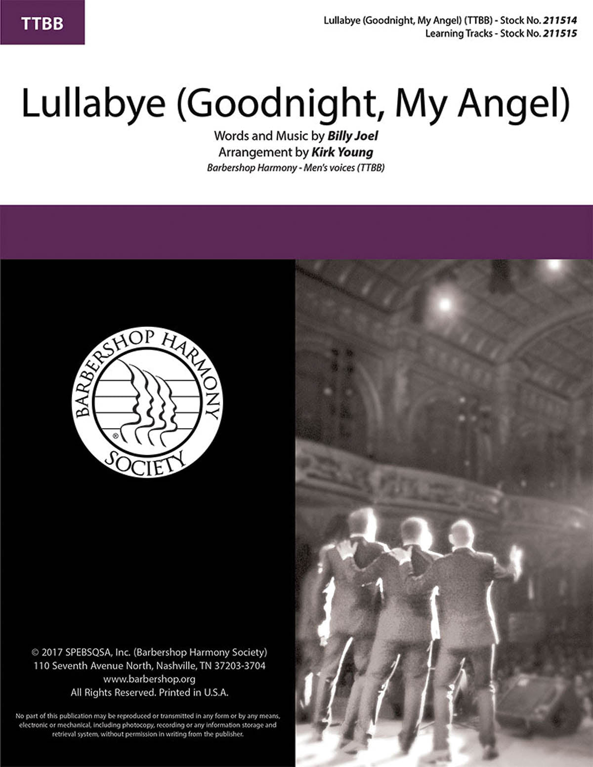 Lullaby (Goodnight My Angel) (arr. Kirk Young) Sheet Music Preview